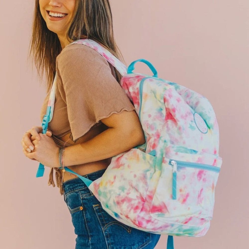 Pura Vida Unique - Limited Edition - Multicolor Tie-Dye Everyday Backpack